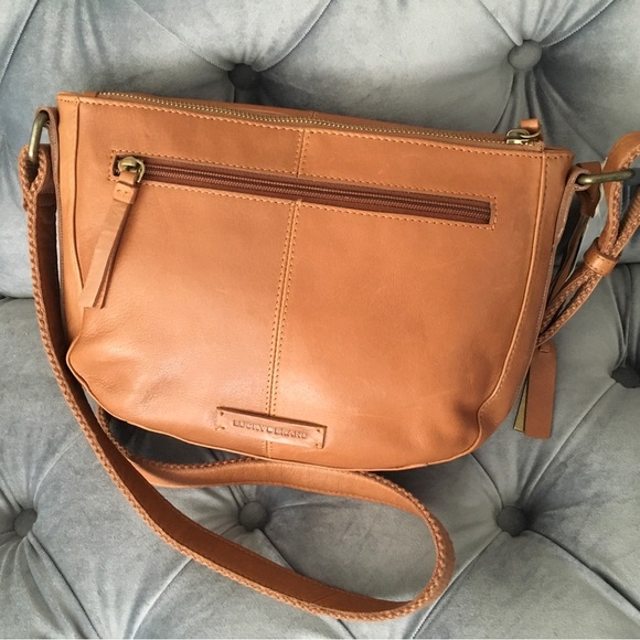 Lucky Brand NWT!!! Dev Leather Crossbody Bag - Picture 2 of 10
